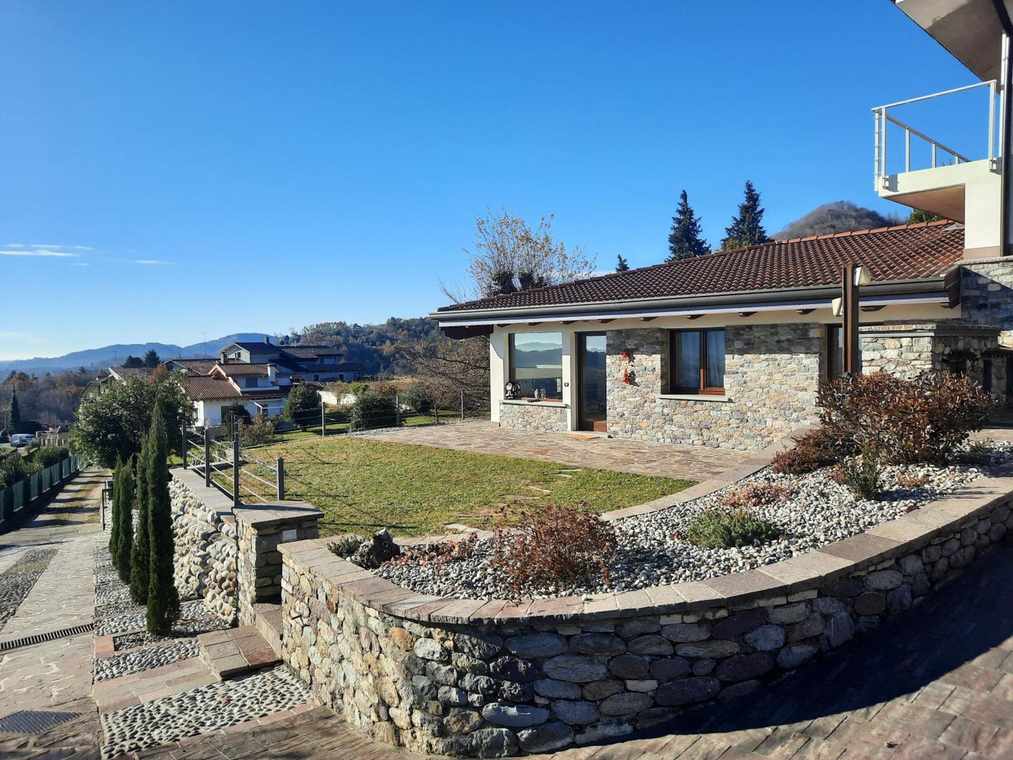 Villa Duno A Un Passo Da Citta Alta Clanezzo Bagian luar foto