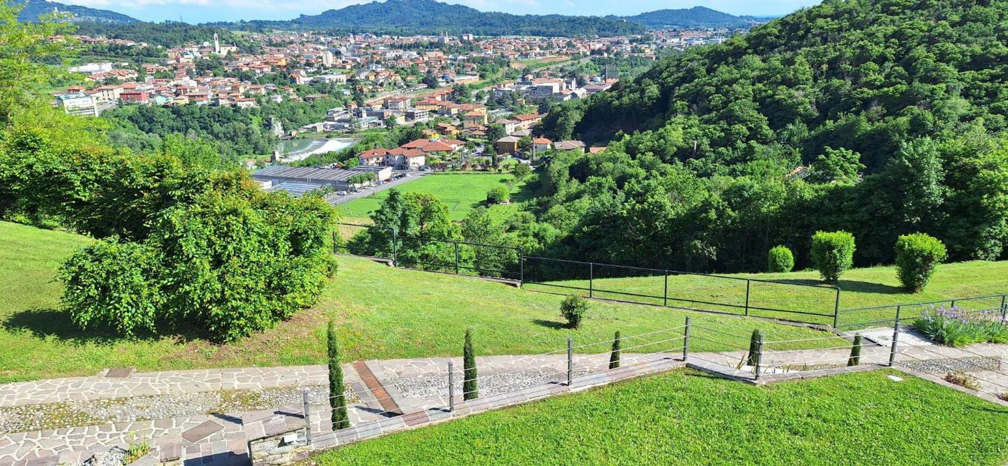 Villa Duno A Un Passo Da Citta Alta Clanezzo Bagian luar foto