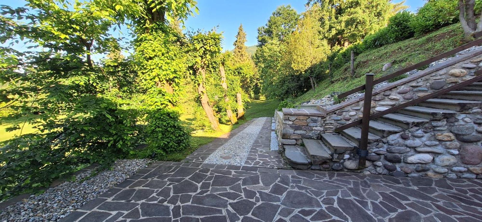 Villa Duno A Un Passo Da Citta Alta Clanezzo Bagian luar foto