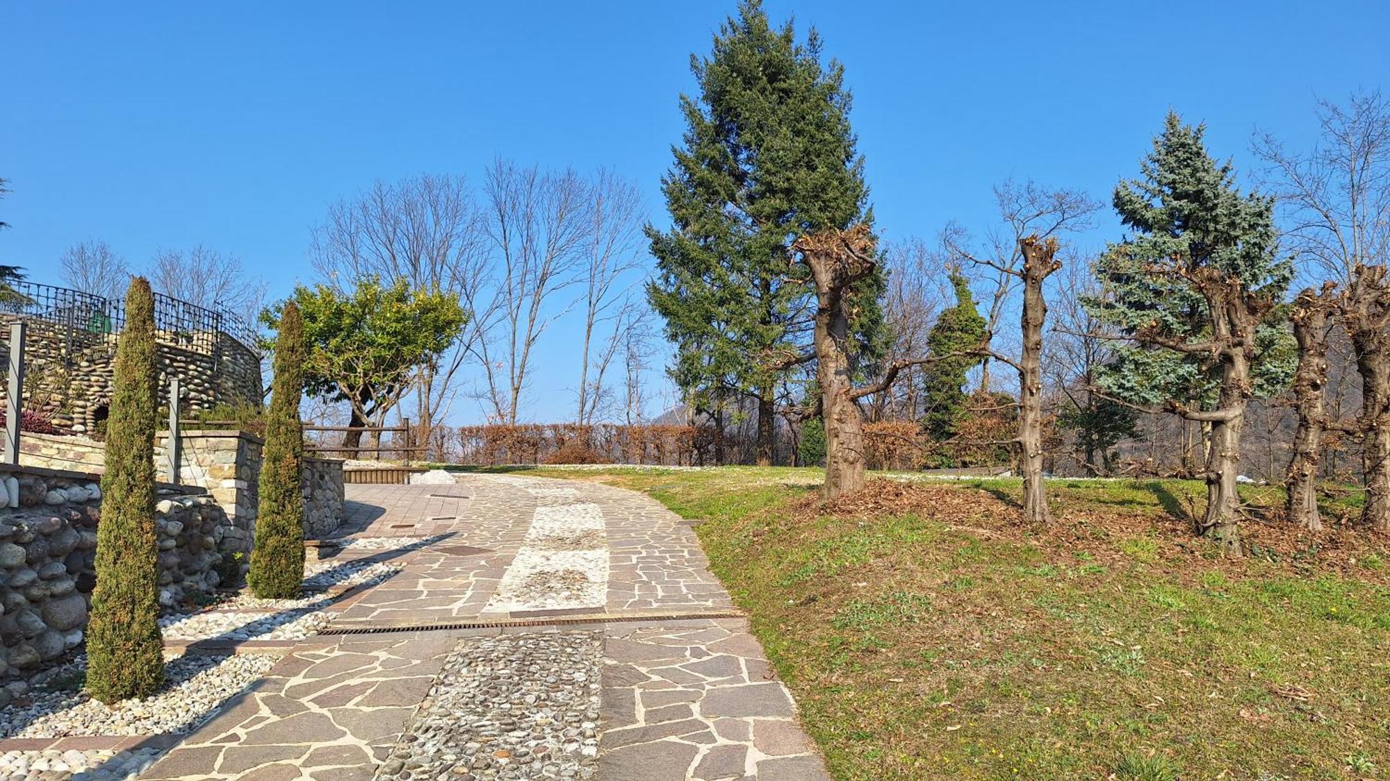 Villa Duno A Un Passo Da Citta Alta Clanezzo Bagian luar foto