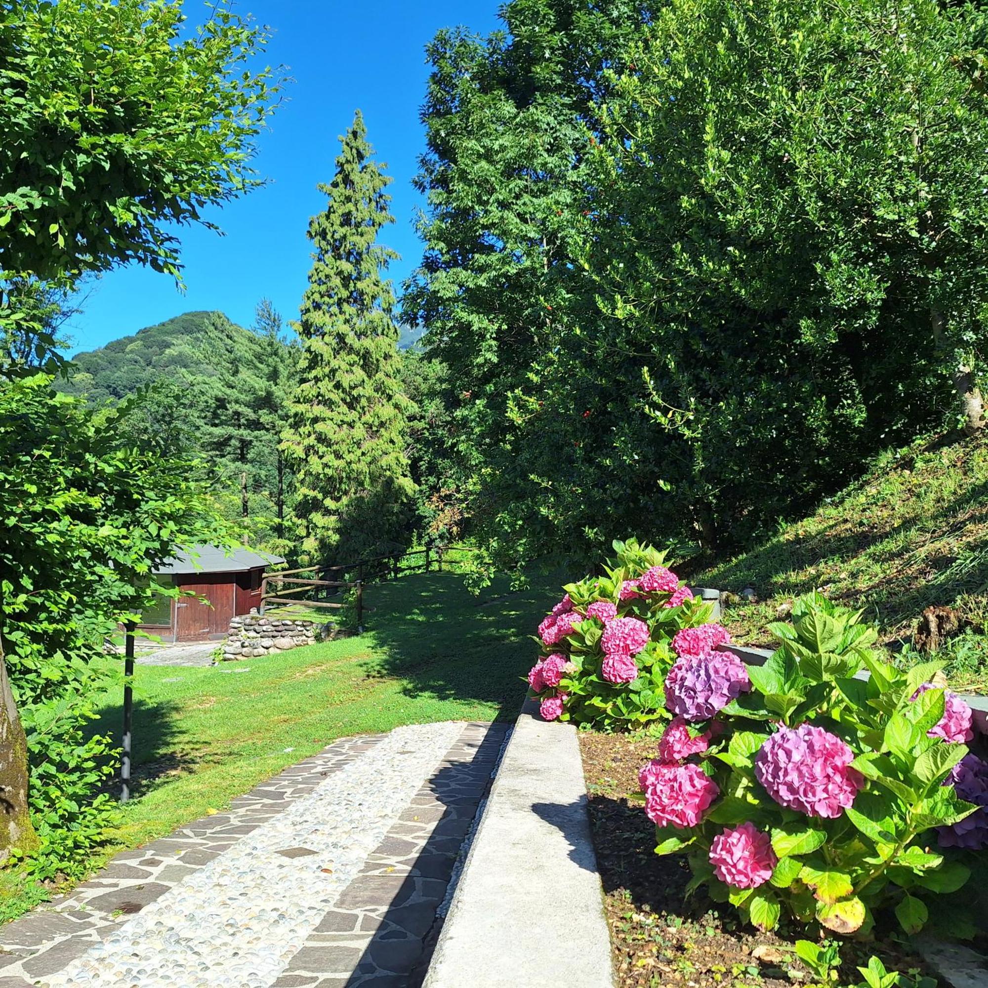 Villa Duno A Un Passo Da Citta Alta Clanezzo Bagian luar foto